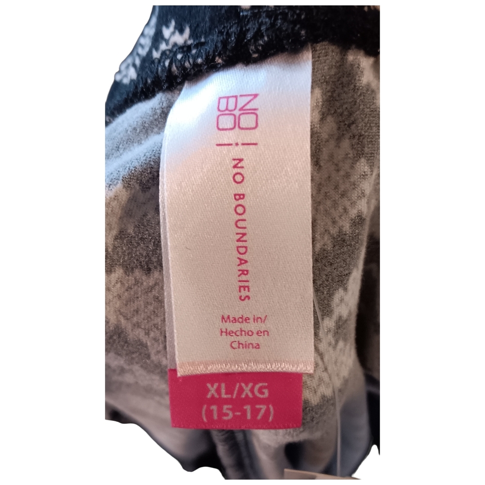 No Boundaries Monochrome Patterned Leggings - Picture 2 of 3